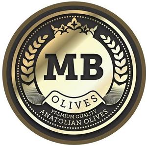 MB OLIVES PREMIUM QUALITY ANATOLIAN OLIVES - לוגו סימן מסחר