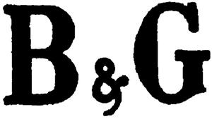 B & G - לוגו סימן מסחר רשום