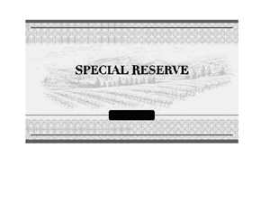 SPECIAL RESERVE - לוגו סימן מסחר רשום