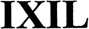 IXIL - לוגו סימן מסחר