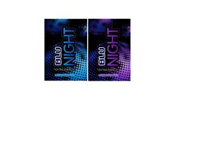 BLU NIGHT EXTRA ENERGY www.bludrinkenergy.com - לוגו סימן מסחר
