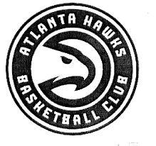 ATLANTA HAWKS BASKETBALL CLUB - לוגו סימן מסחר רשום