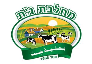 מחלבת ג'ת محلبت جت  נוסד 1988 - לוגו סימן מסחר