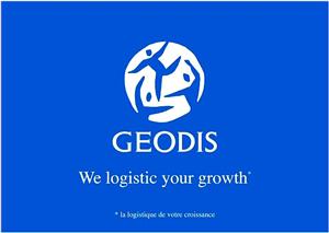 GEODIS We logistic your growth la logistique de votre croissance - לוגו סימן מסחר