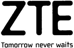 ZTE Tomorrow never waits - לוגו סימן מסחר רשום