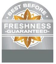 BEST BEFORE FRESHNESS GUARANTEED - לוגו סימן מסחר