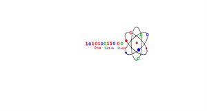 101010011000 From Bits To Atoms - לוגו סימן מסחר