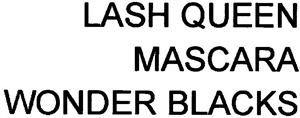 LASH QUEEN MASCARA WONDER BLACKS - לוגו סימן מסחר