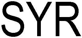 SYR - לוגו סימן מסחר רשום