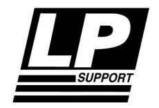 LP SUPPORT - לוגו סימן מסחר רשום