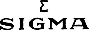 Σ  SIGMA - לוגו סימן מסחר רשום