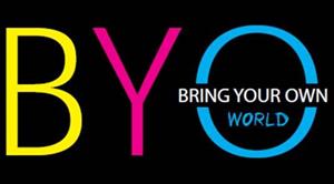 BYO BRING YOUR OWN WORLD - לוגו סימן מסחר