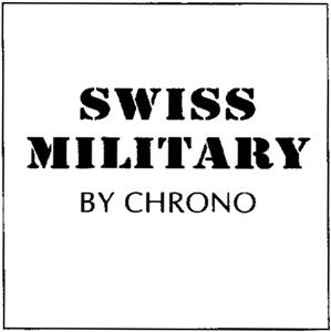 SWISS MILITARY BY CHRONO - לוגו סימן מסחר רשום