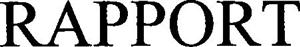 RAPPORT - לוגו סימן מסחר