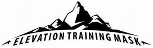 ELEVATION TRAINING MASK - לוגו סימן מסחר