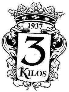 1937 3 KILOS - לוגו סימן מסחר