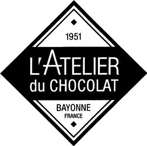 1951 L'ATELIER du CHOCOLAT BAYONNE FRANCE - לוגו סימן מסחר