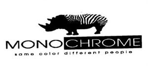 MONO CHROME same color different people - לוגו סימן מסחר