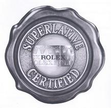 SUPERLATIVE ROLEX CERTIFIED - לוגו סימן מסחר רשום