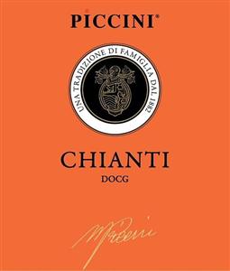 PICCINI UNA TRADIZIONE DI FAMIGLIA DAL 1882 CHIANTI DOCG - לוגו סימן מסחר רשום
