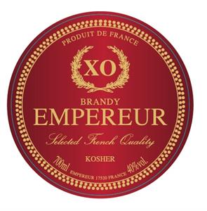 PRODUIT DE FRANCE XO BRANDY EMPEREUR SELECTED FRENCH QUALITY - לוגו סימן מסחר
