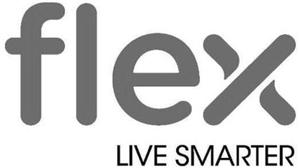 flex LIVE SMARTER - לוגו סימן מסחר