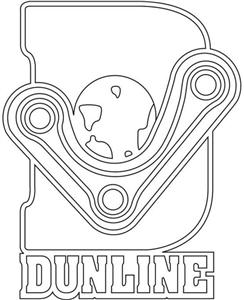 D DUNLINE - לוגו סימן מסחר רשום