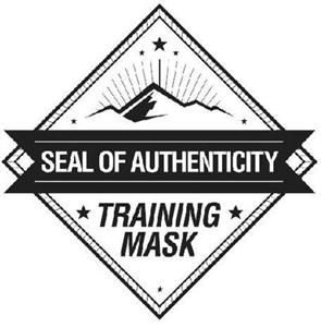 TRAINING MASK SEAL OF AUTHENTICITY - לוגו סימן מסחר