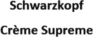 Schwarzkopf Crème Supreme - לוגו סימן מסחר רשום