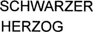 SCHWARZER HERZOG - לוגו סימן מסחר