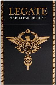 LEGATE NOBILITAS OBLIGAT L spqr - לוגו סימן מסחר