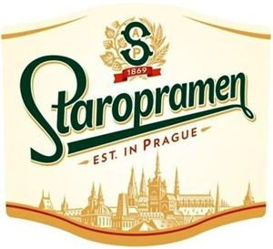 SAP 1869 Staropramen EST. IN PRAGUE - לוגו סימן מסחר רשום