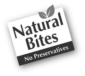 NATURAL BITES- NO PRESERVATIVES - לוגו סימן מסחר