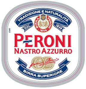 PERONI NASTRO AZZURRO TRADIZIONE E NATURALITA BIRRA SUPERIORE - לוגו סימן מסחר רשום