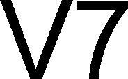 V7 - לוגו סימן מסחר
