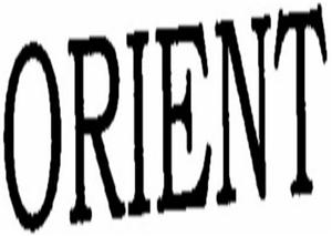 ORIENT - לוגו סימן מסחר רשום