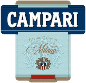 CAMPARI DAVIDE CAMPARI Milano - לוגו סימן מסחר רשום