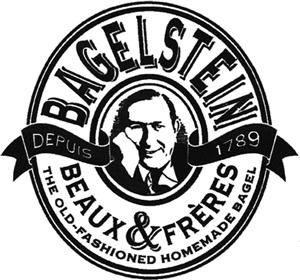 BAGELSTEIN BEAUX & FRÈRES THE OLD-FASHIONED HOMEMADE BAGEL DEPUIS 1789 - לוגו סימן מסחר