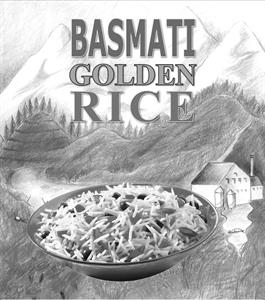 BASMATI GOLDEN RICE - לוגו סימן מסחר