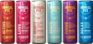 HERBAL FIX ACTIVE FIX MORE THAN YOUR THIRST GUARANA & BANANA ; HERBAL FIX LOVE FIX MORE THAN YOUR THIRST DRAGONFRUIT & STRAWBERRY ; HERBAL FIX BEAUTY FIX MORE THAN YOUR THIRST MANGO ; HERBAL FIX SHAPE FIX MORE THAN YOUR THIRST PEACH ; HERBAL FIX FOCUS FIX MORE THAN YOUR THIRST PASSIONFRUIT ; HERBAL FIX RELAX FIX MORE THAN YOUR THIRST CHERRY - לוגו סימן מסחר רשום