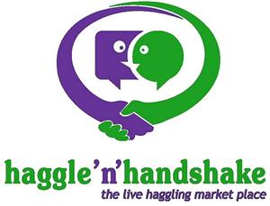 haggle'n'handshake the live haggling market place - לוגו סימן מסחר
