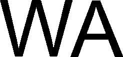WA - לוגו סימן מסחר רשום