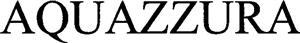AQUAZZURA - לוגו סימן מסחר רשום