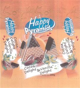 FLIS Happy Pyramids Cocoa Delight & Vanilla Delight - לוגו סימן מסחר