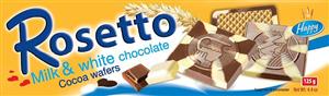 FLIS Happy Rosetto Milk & white chocolate Cocoa wafers - לוגו סימן מסחר