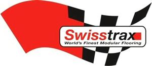 Swisstrax World's Finest Modular Flooring - לוגו סימן מסחר