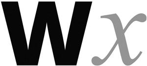 Wx - לוגו סימן מסחר רשום