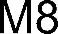 M8 - לוגו סימן מסחר רשום