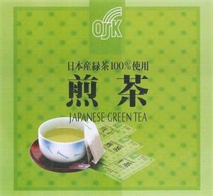 煎茶 OSK 日本産緑茶100％使用 JAPANESE GREEN TEA - לוגו סימן מסחר רשום