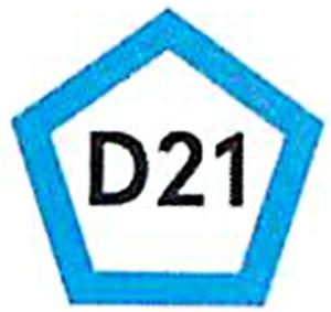 D21 - לוגו סימן מסחר רשום